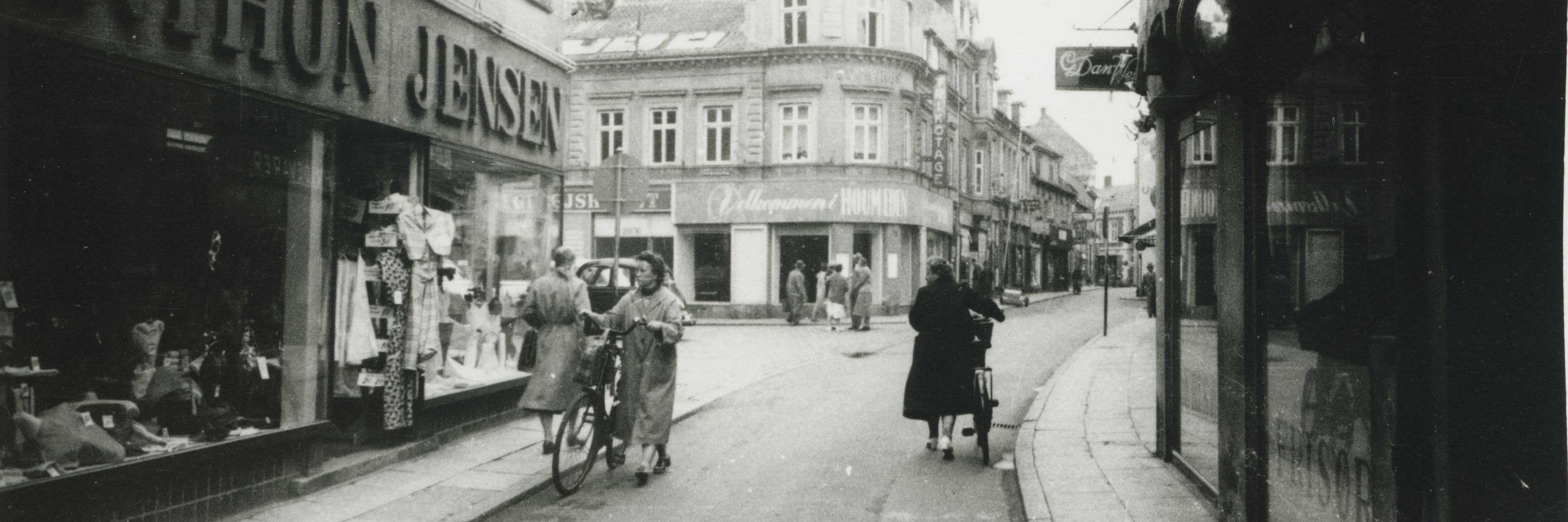 Houmeden/St. Voldgade i gamle dage